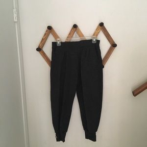 Heather grey joggers